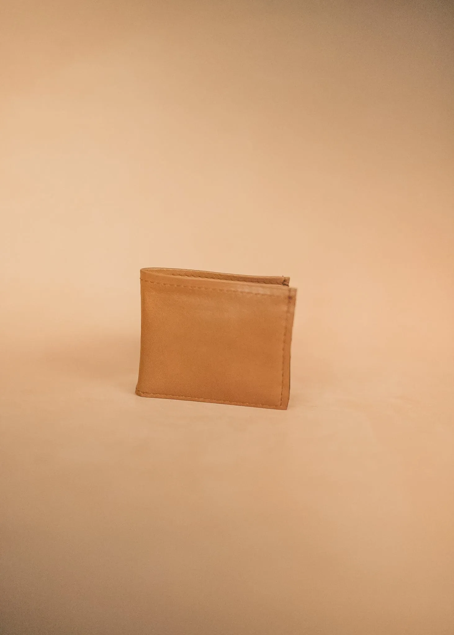 Small Bifold Wallet with Window - Kangaroo