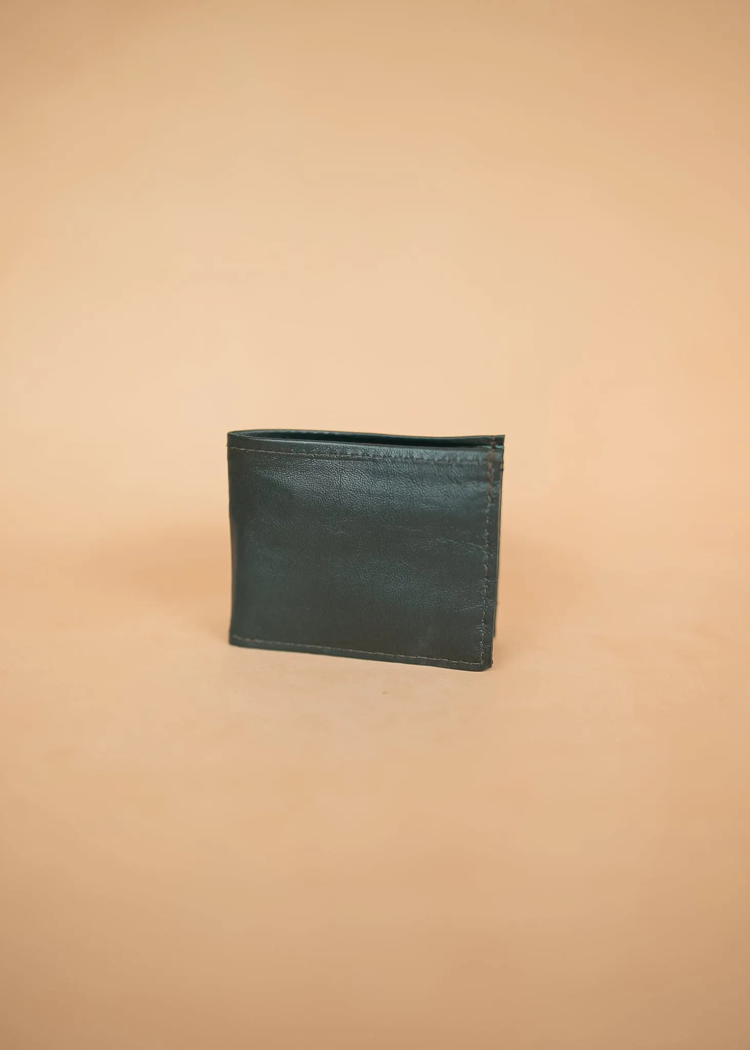 Small Bifold Wallet with Window - Kangaroo