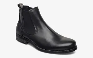 Sneaky Steve Men's Closer Leather Chelsea Boots Black