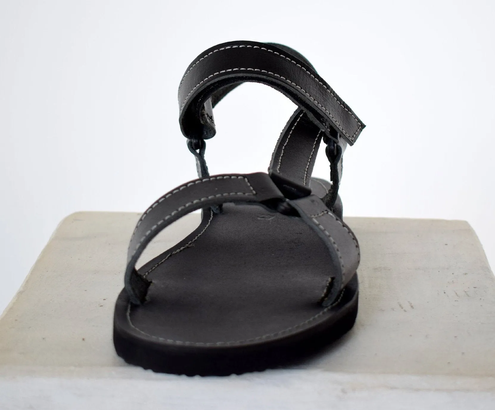 Sports Leather sandals for Men, Summer men shoes, Men flats.
