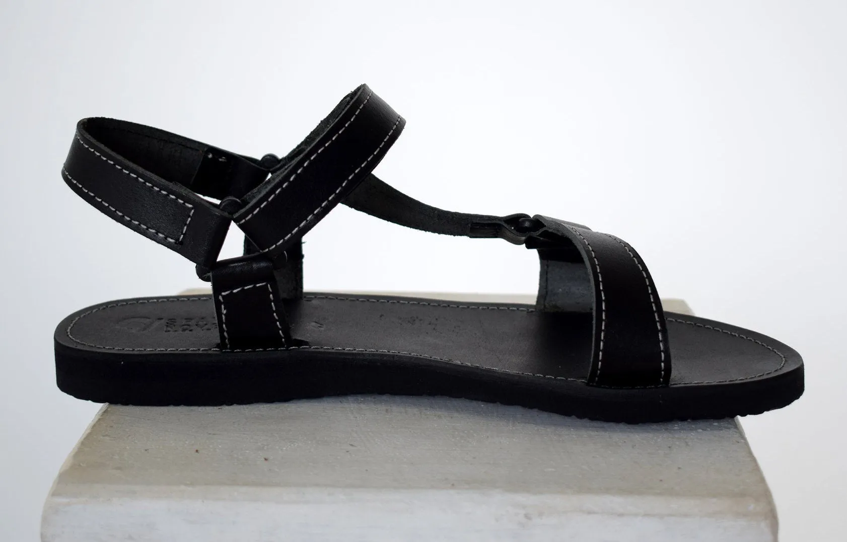Sports Leather sandals for Men, Summer men shoes, Men flats.