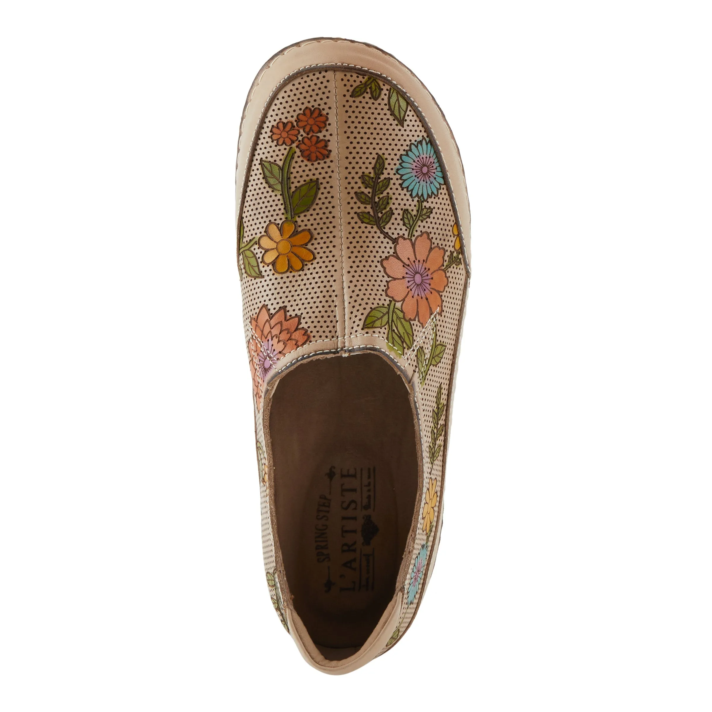 Spring Step Shoes L'Artiste Libora Delite Women's Hand Painted Leather Shoes