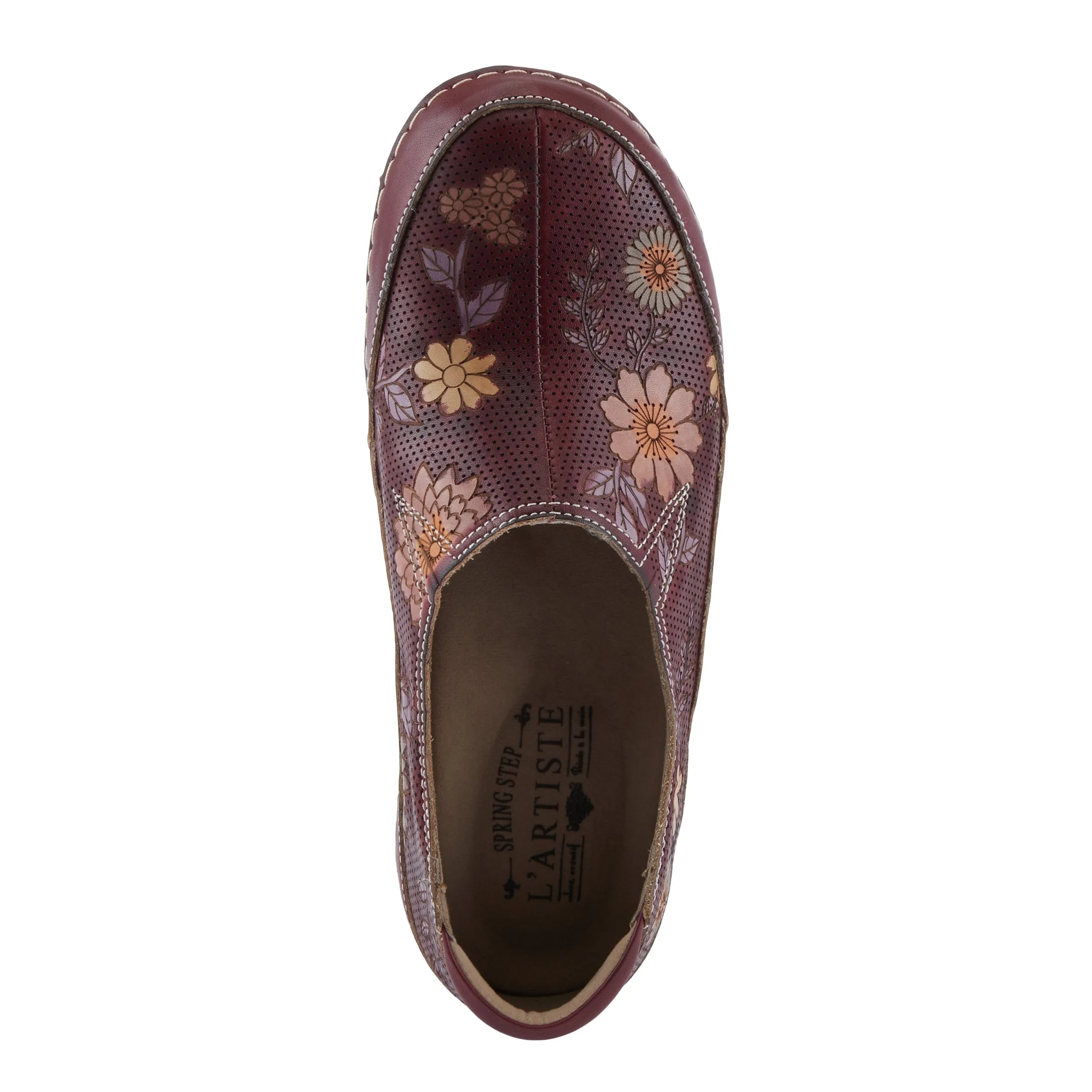 Spring Step Shoes L'Artiste Libora Delite Women's Hand Painted Leather Shoes