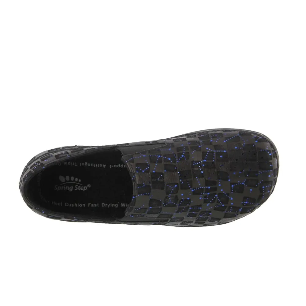 Spring Step Shoes Vangogh Women's Black Slip On