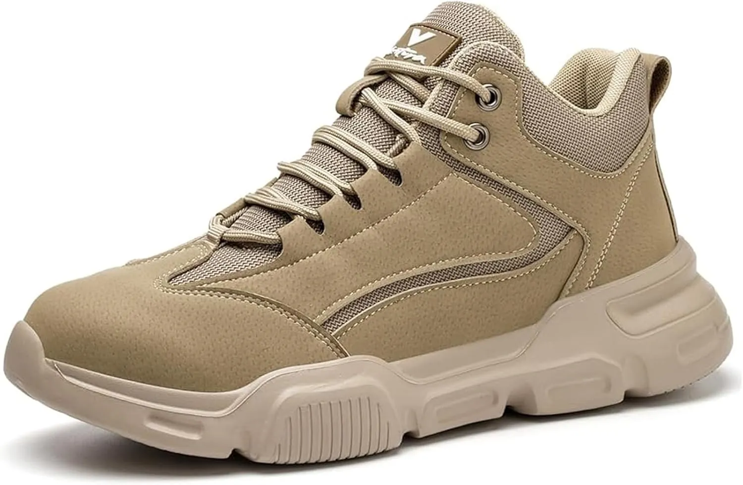 Steel Toe Shoes for Men Women Composite Toe Work Sneakers Indestructible Safety Tennis Shoes Lightweight Breathable Construction Sneakers Puncture Proof Air Cushion Ergonomic Design
