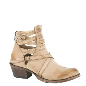 Stetson Ladies Vintage Toe Shorty Boots 12-021-5109-1126BR