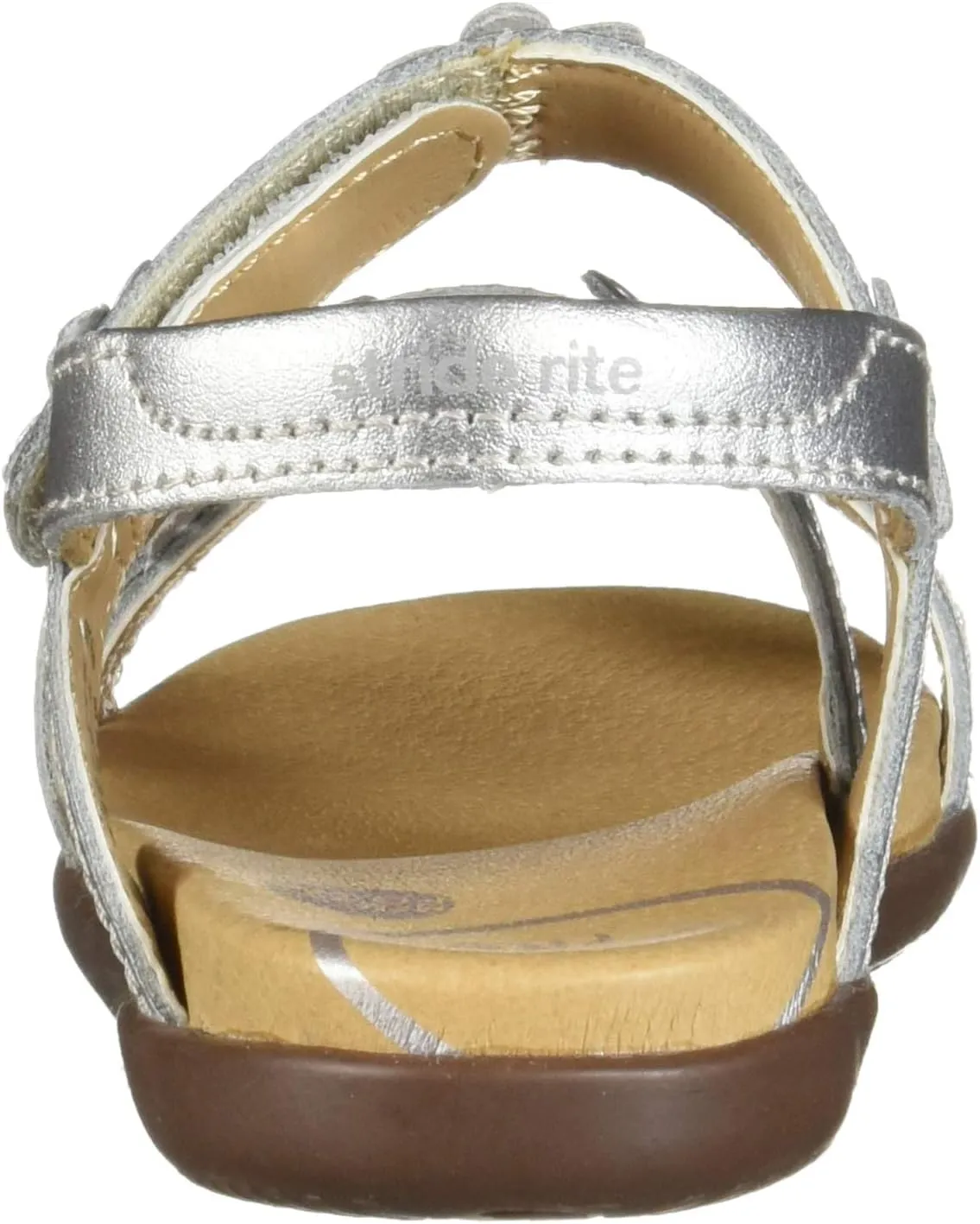 Stride Rite Unisex-Child SRTech Evie Embellished Sandal