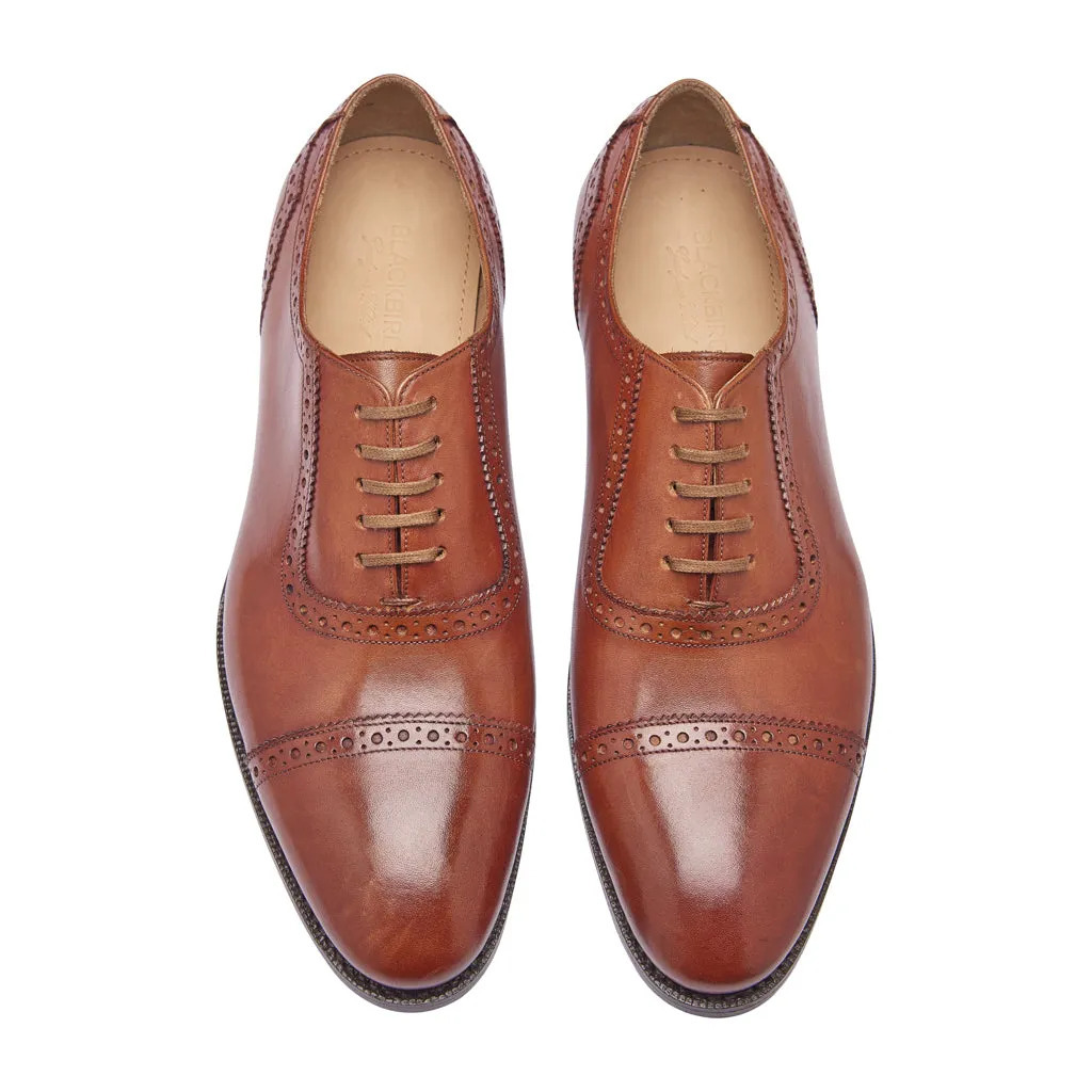 Sydney, Adelaide Oxford - Cognac | Hand Welted | Classics Collection