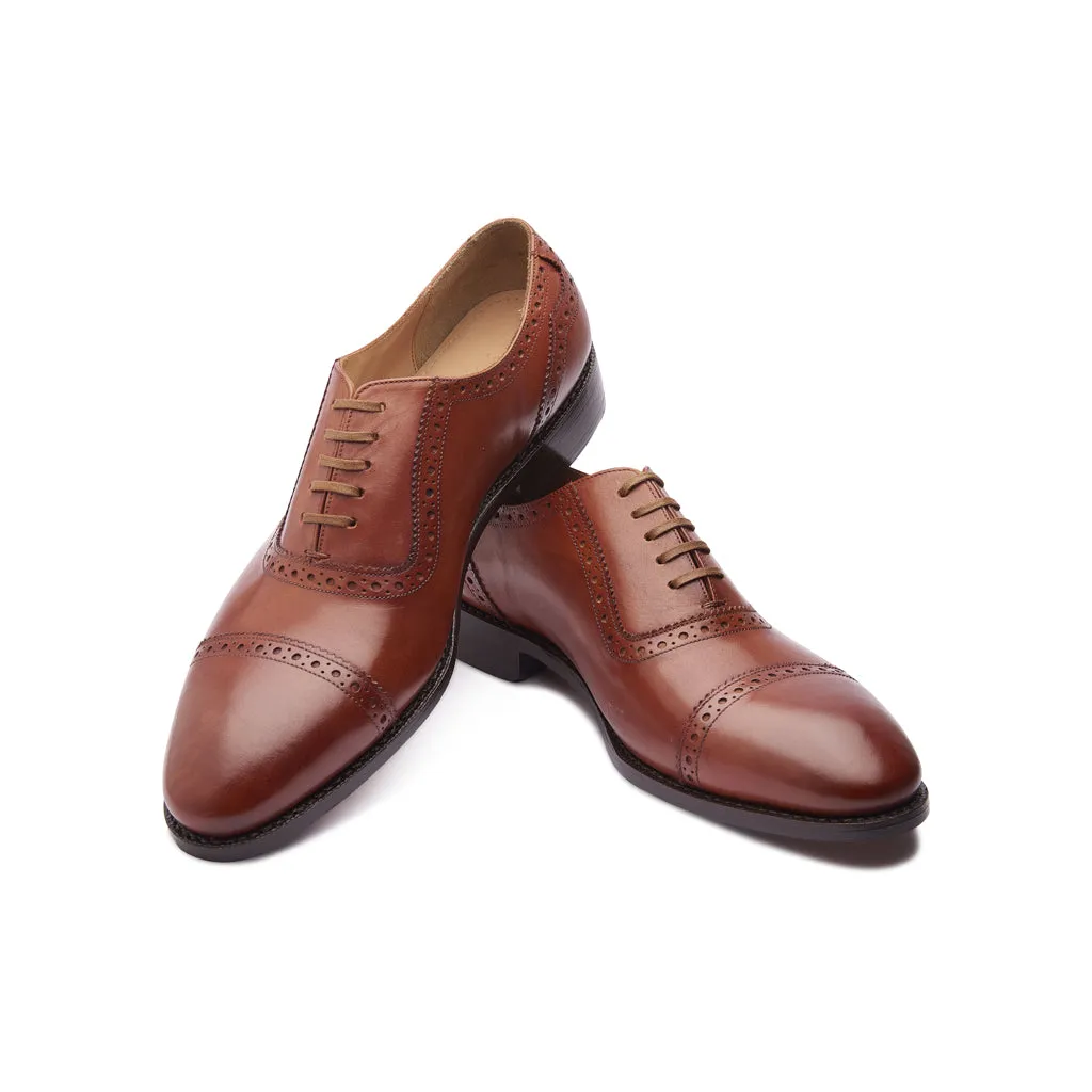 Sydney, Adelaide Oxford - Cognac | Hand Welted | Classics Collection
