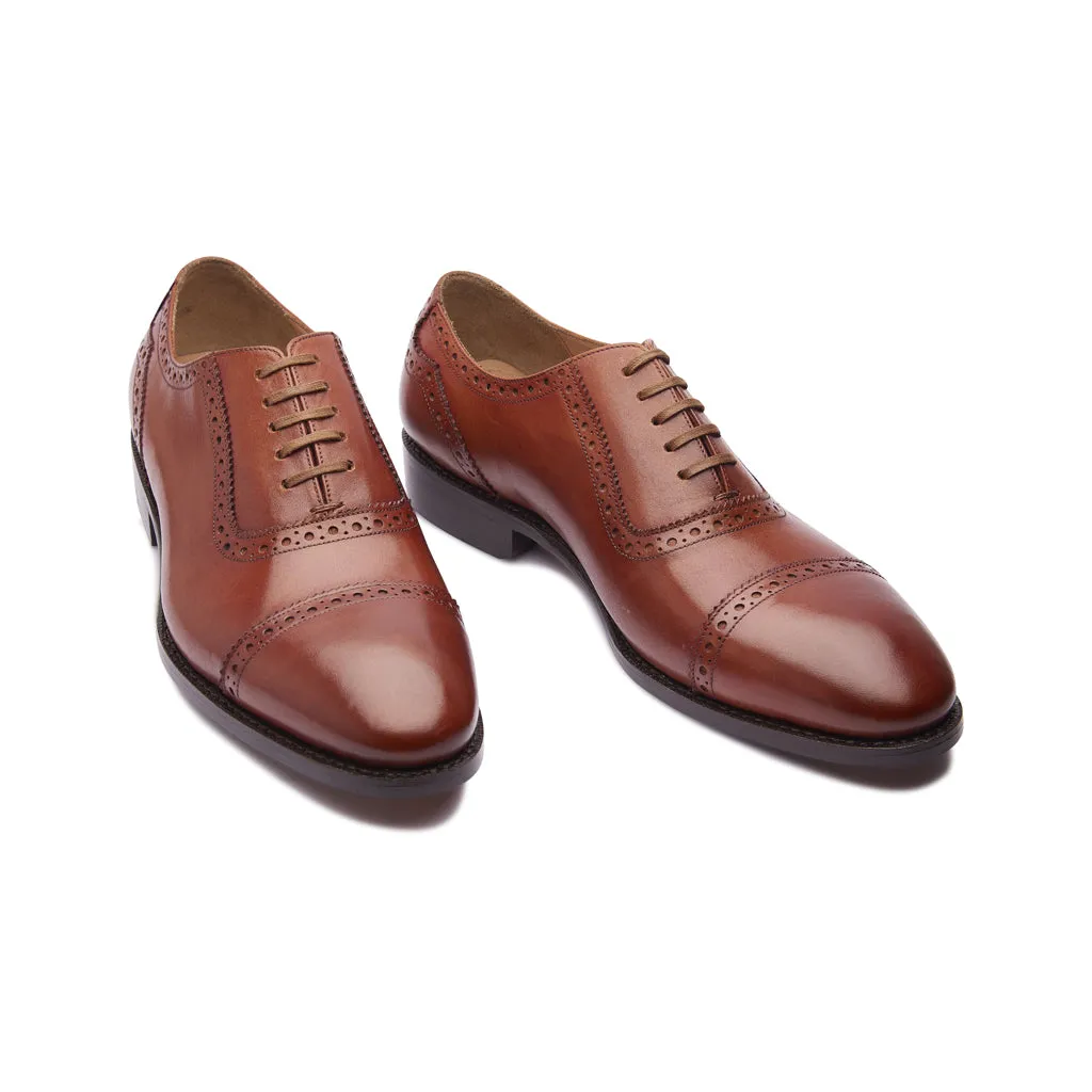 Sydney, Adelaide Oxford - Cognac | Hand Welted | Classics Collection