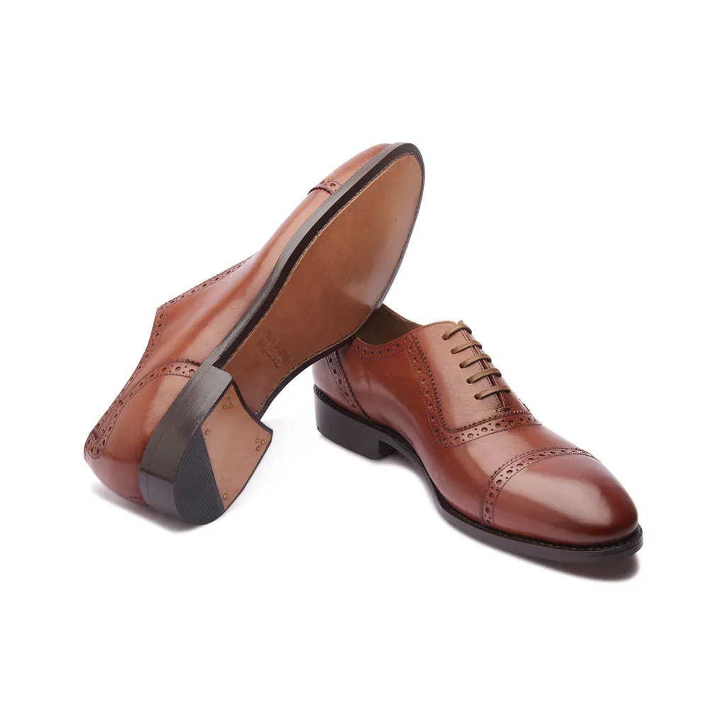 Sydney, Adelaide Oxford - Cognac | Hand Welted | Classics Collection