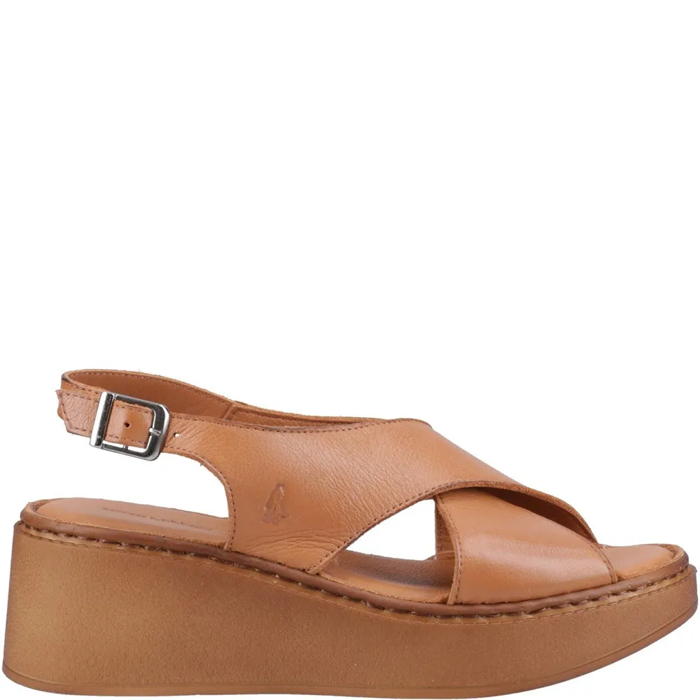 Tan Bex Wedge Sandals