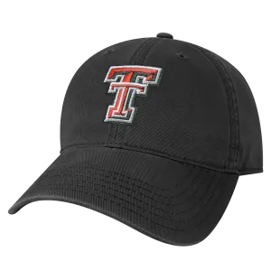 Texas Tech Red Raiders Black Youth Relaxed Twill Hat
