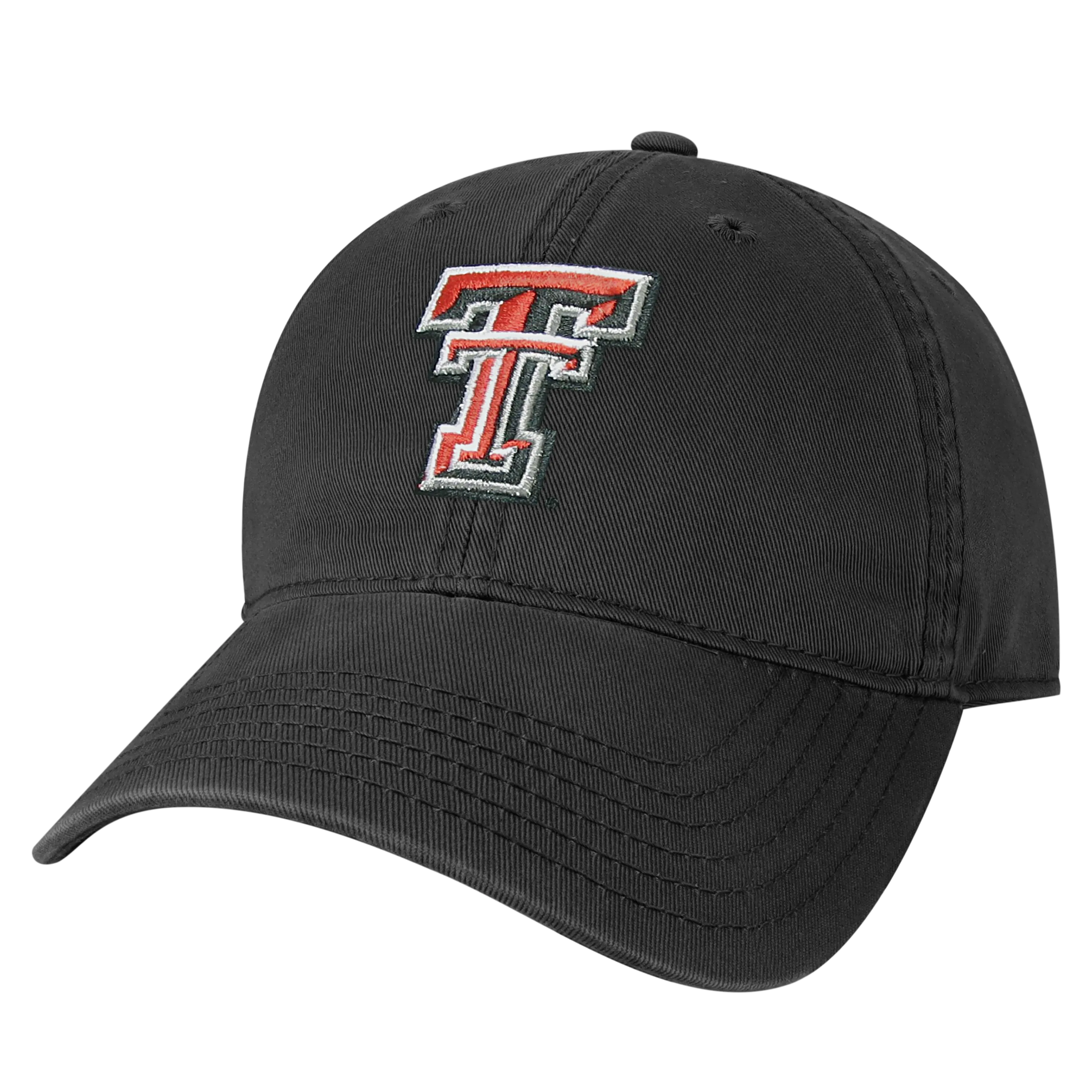 Texas Tech Red Raiders Black Youth Relaxed Twill Hat