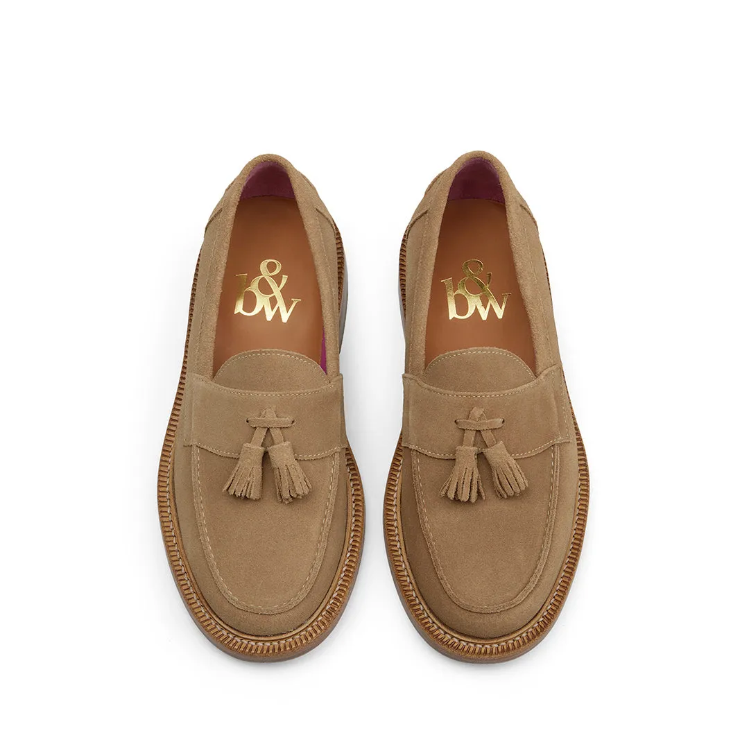 The Clásico Tassel Loafer, Sand