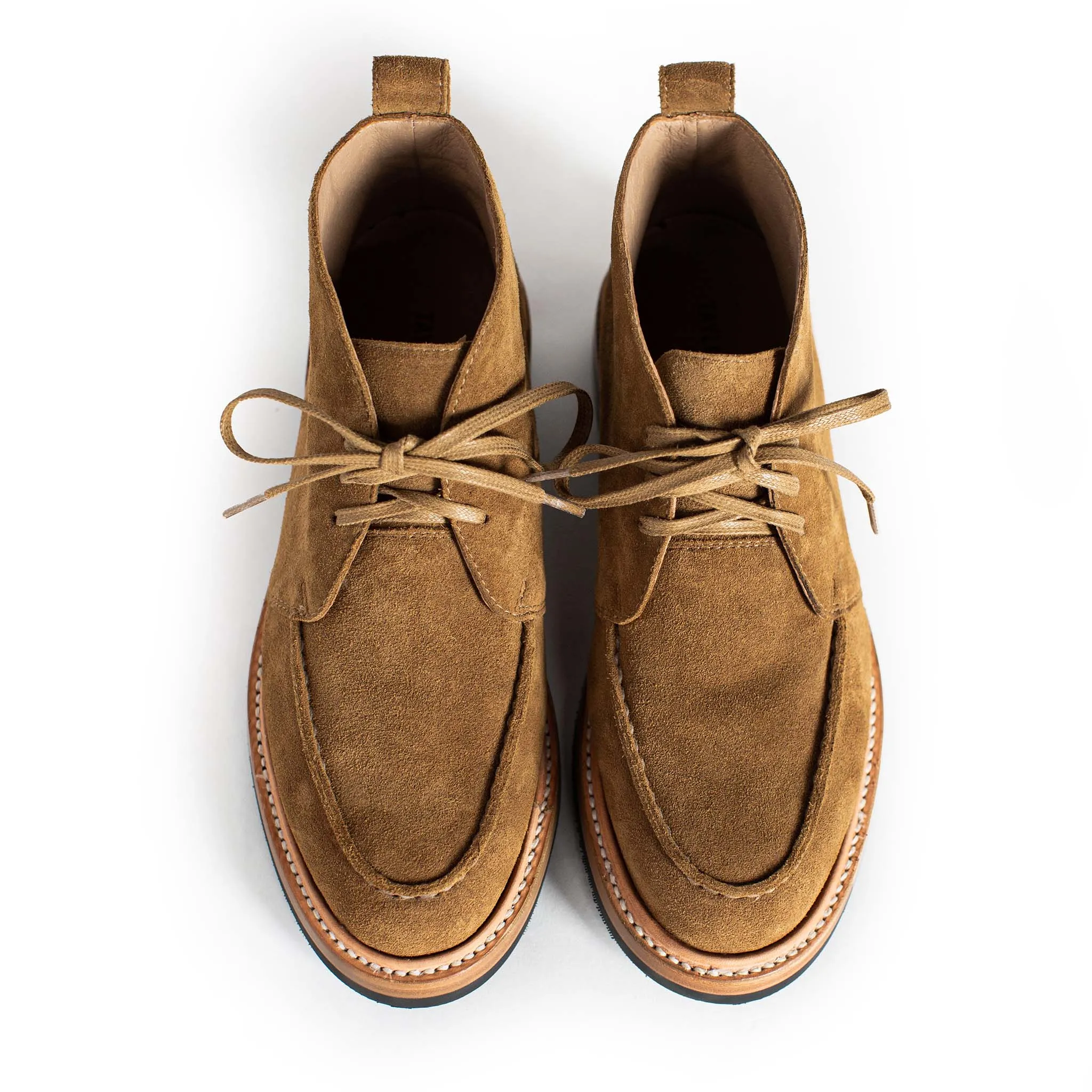 The Forester Chukka in Mushroom Suede