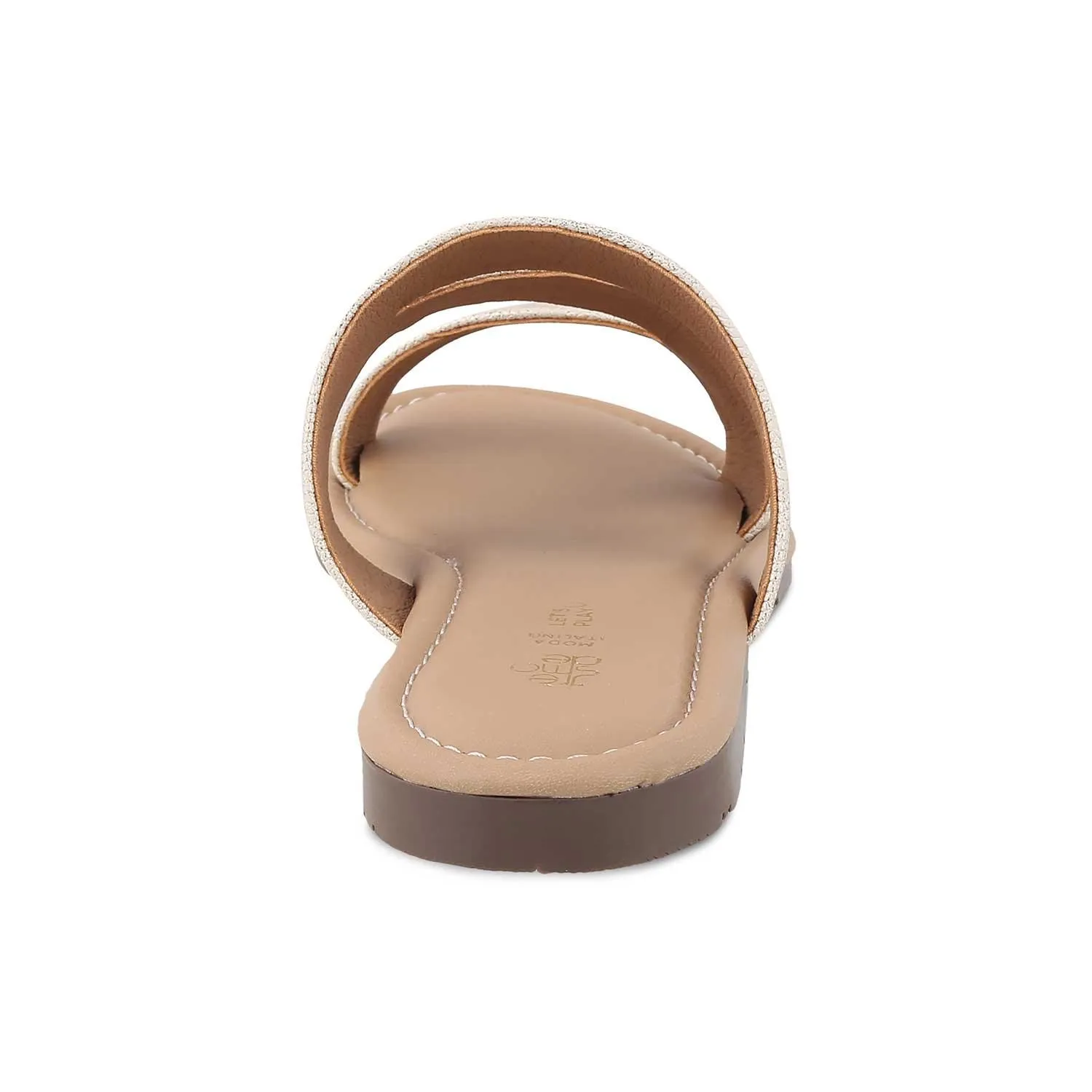 The Snac TMM-1 Gold Women's Casual Flats Tresmode