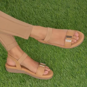 The Stepi TMS-1 Beige Women's Casual Flats Tresmode