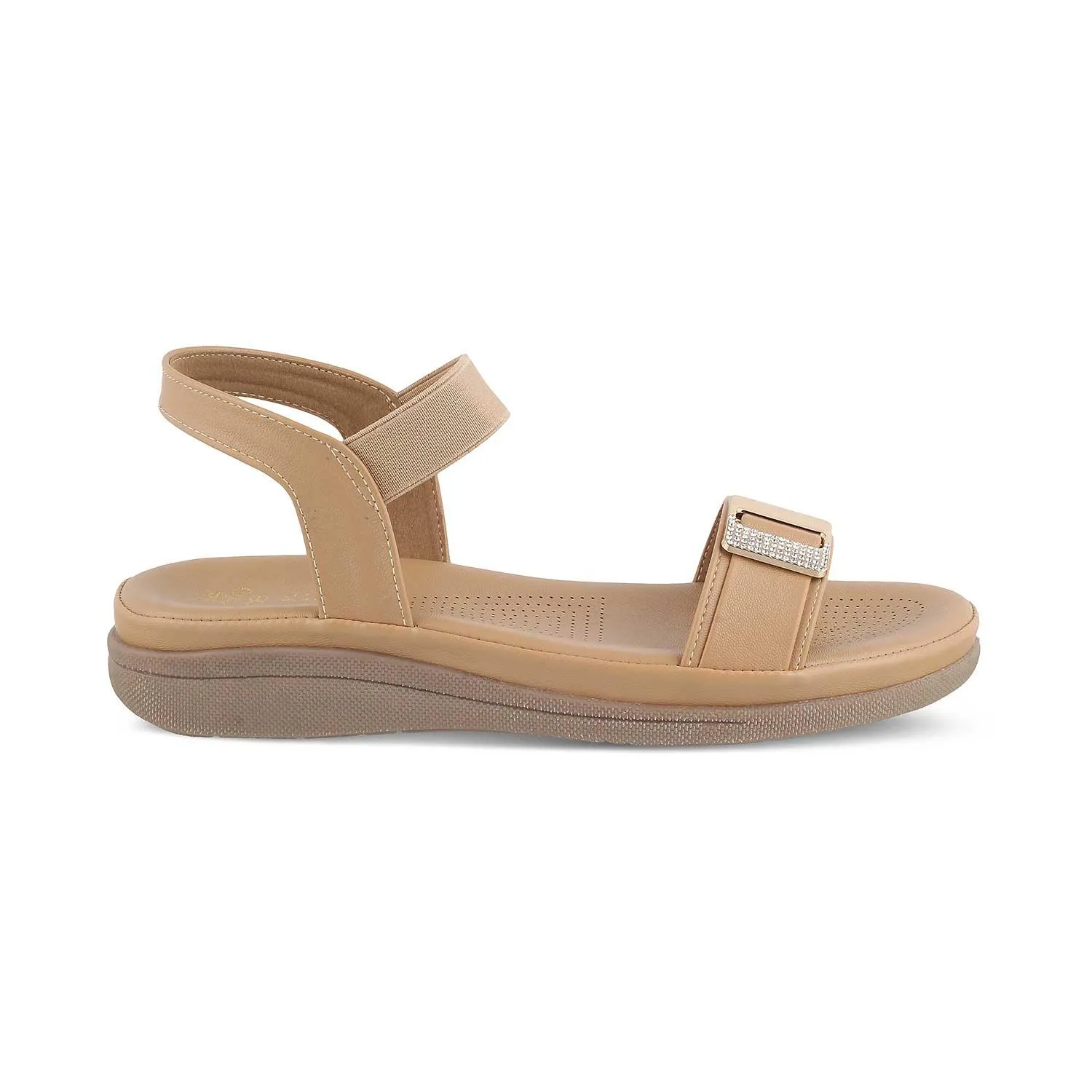 The Stepi TMS-1 Beige Women's Casual Flats Tresmode