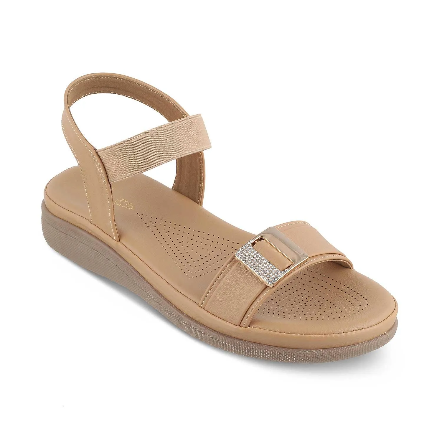 The Stepi TMS-1 Beige Women's Casual Flats Tresmode