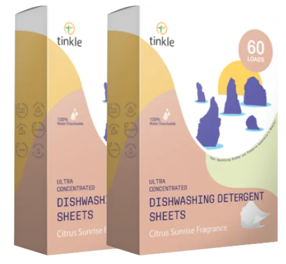 Tinkle Dishwasher Sheets