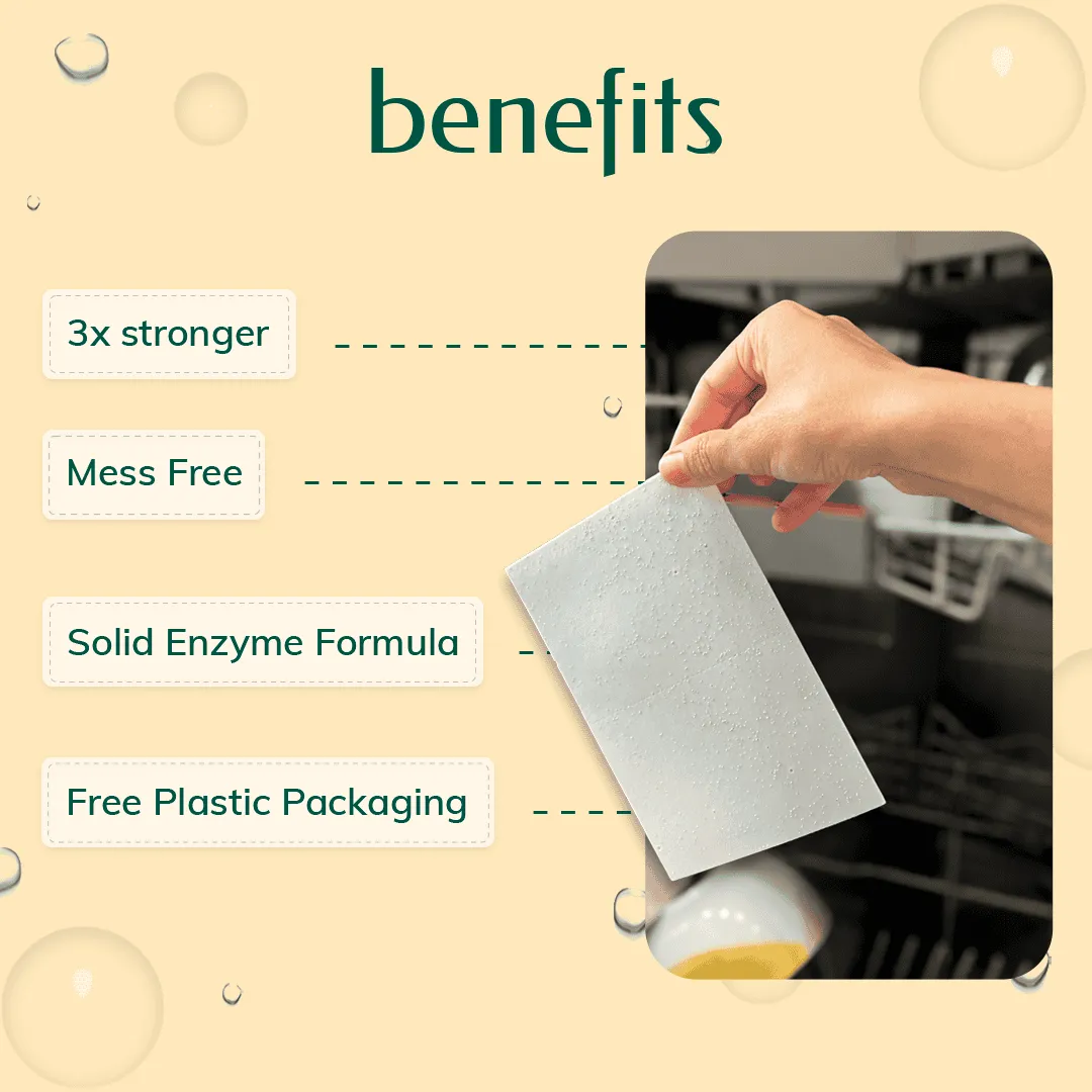Tinkle Dishwasher Sheets