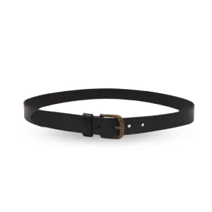 TOBEN - Mens Brown Genuine Leather Dress Belt