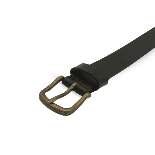 TOBEN - Mens Brown Genuine Leather Dress Belt