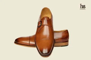 Toecap Single Strap Monk