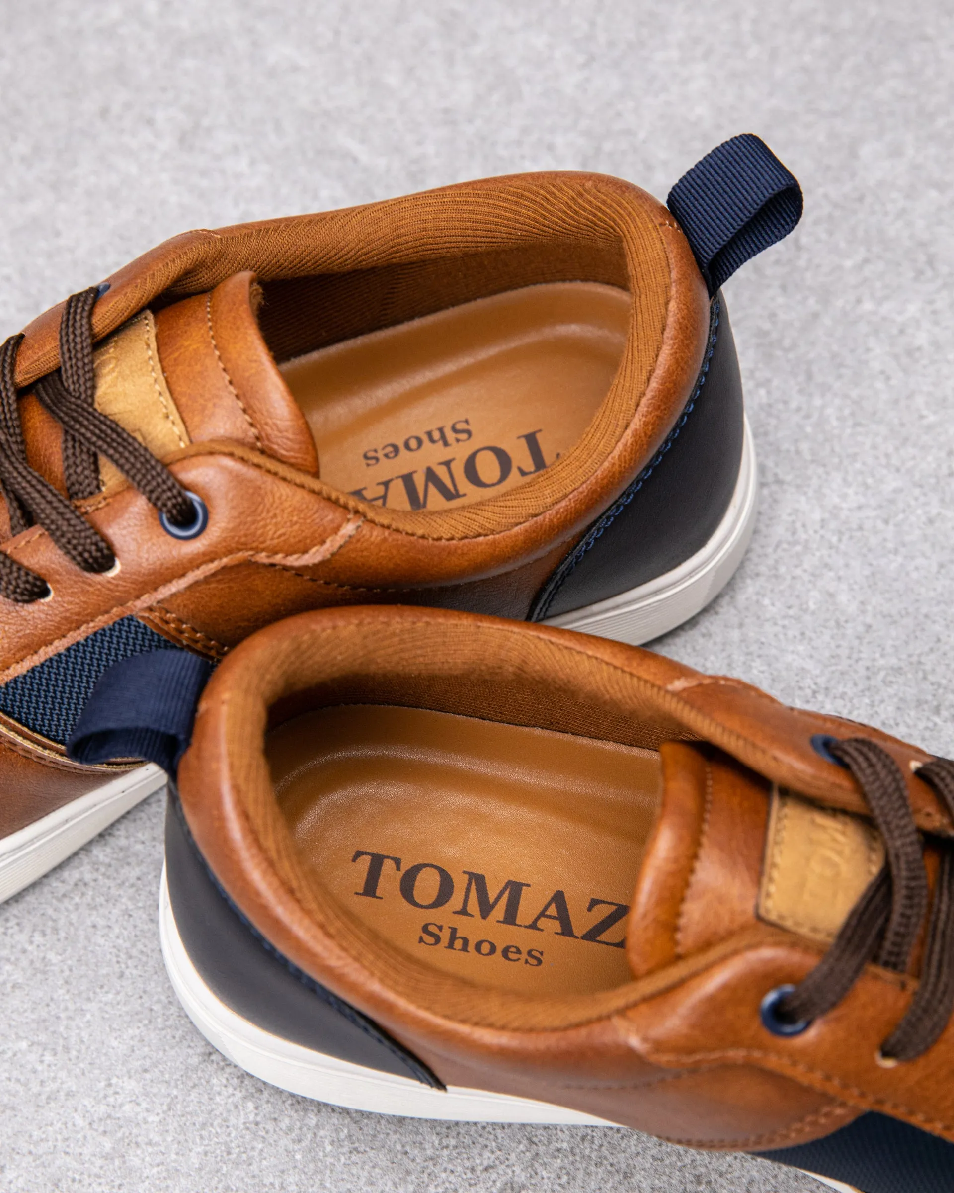 Tomaz C498M Men's Court Sneakers