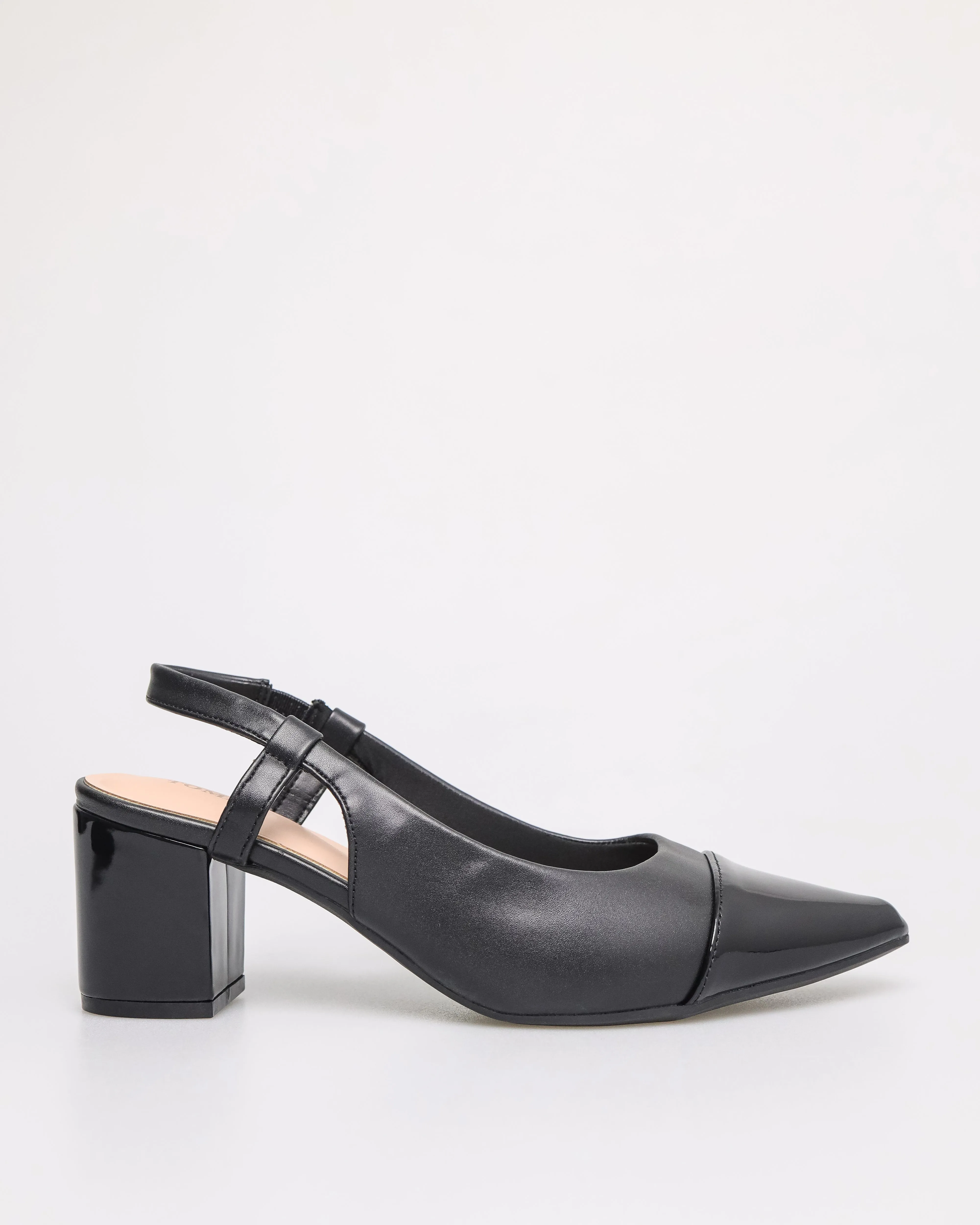 Tomaz NN197 Ladies Cap Toe Slingback Heels