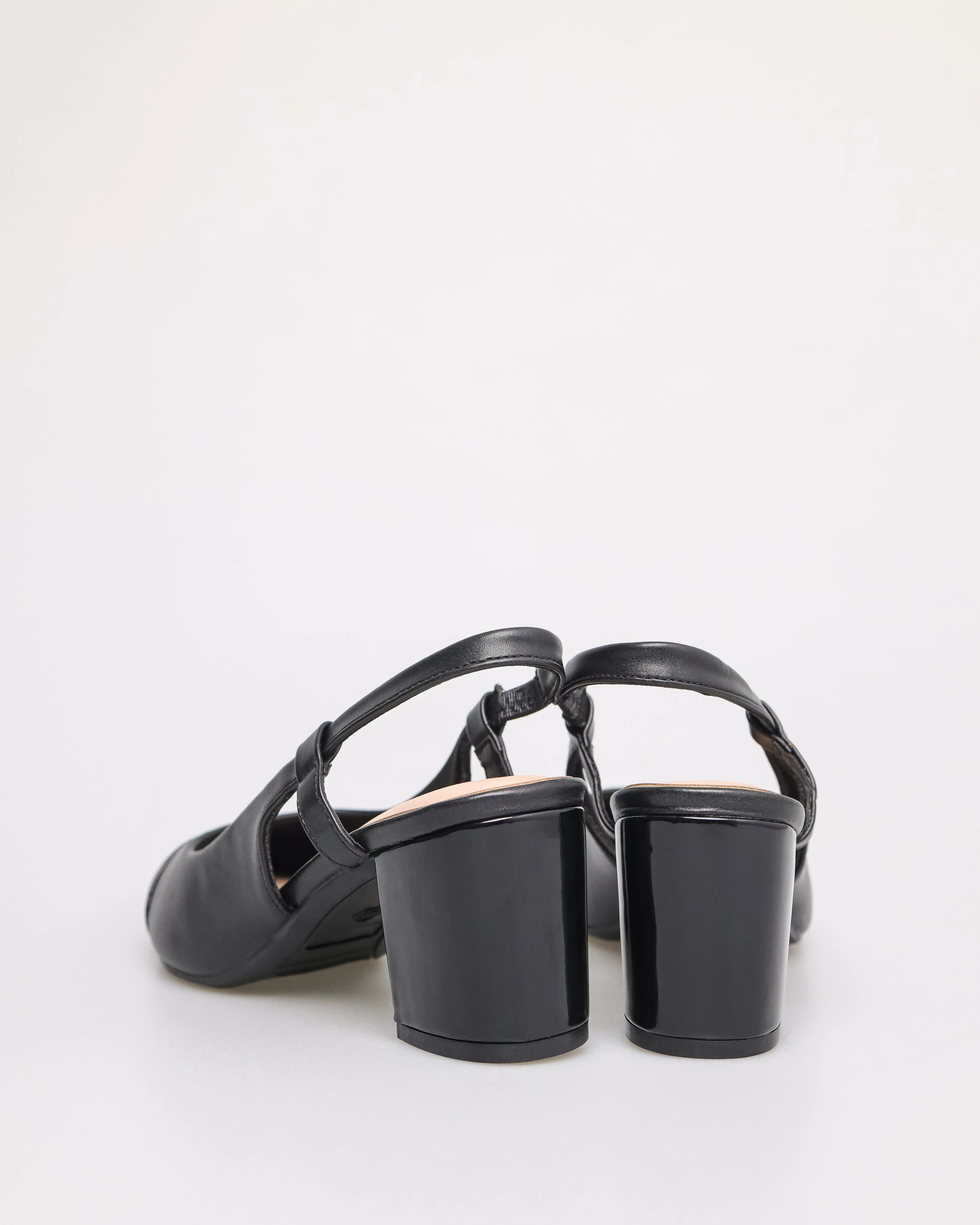 Tomaz NN197 Ladies Cap Toe Slingback Heels