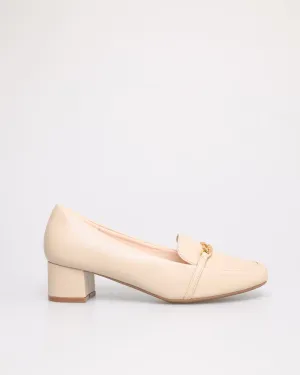 Tomaz NN205 Ladies Chained-Buckle Heeled Loafer