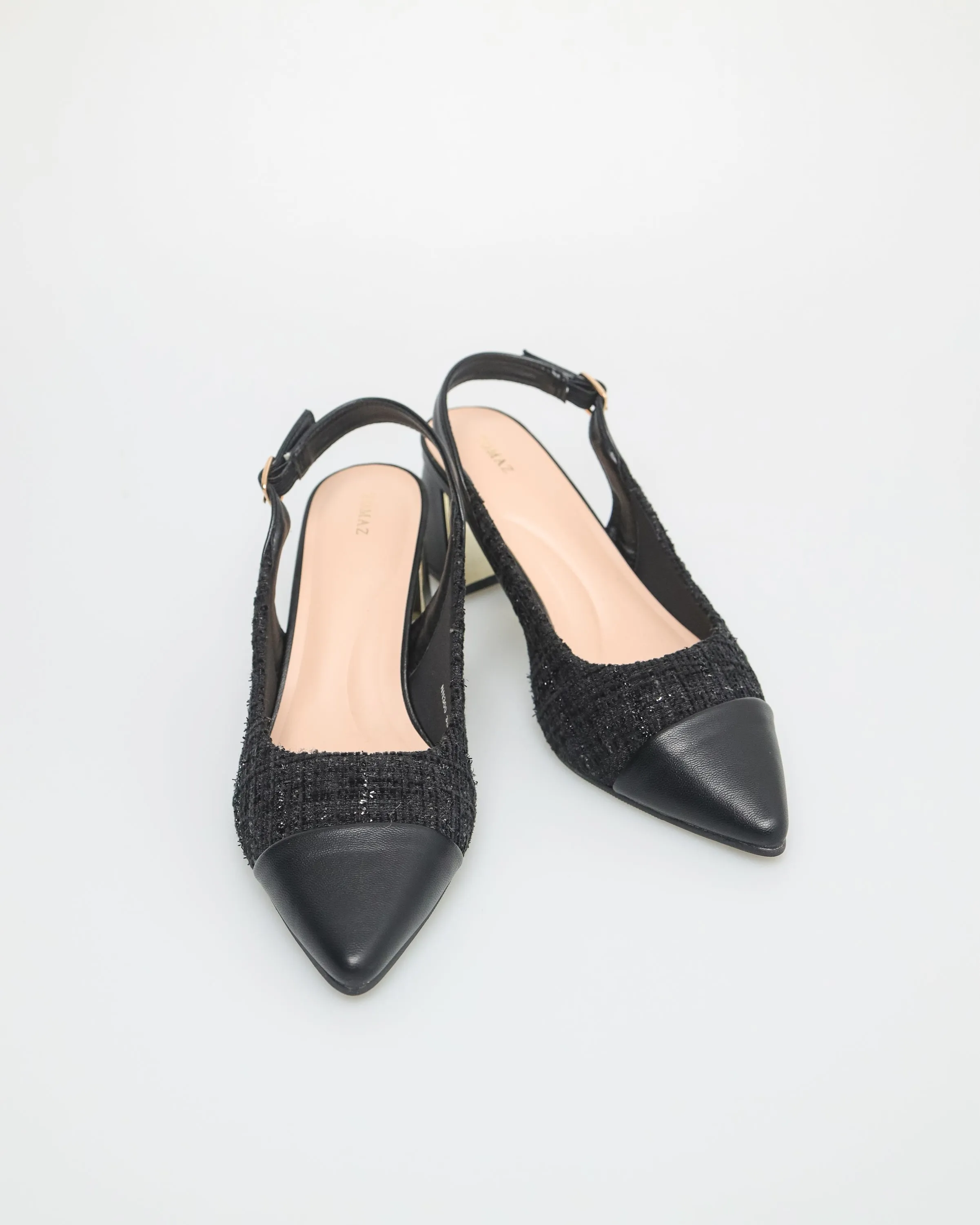 Tomaz NN300 Ladies Pointy Slingbacks Heels