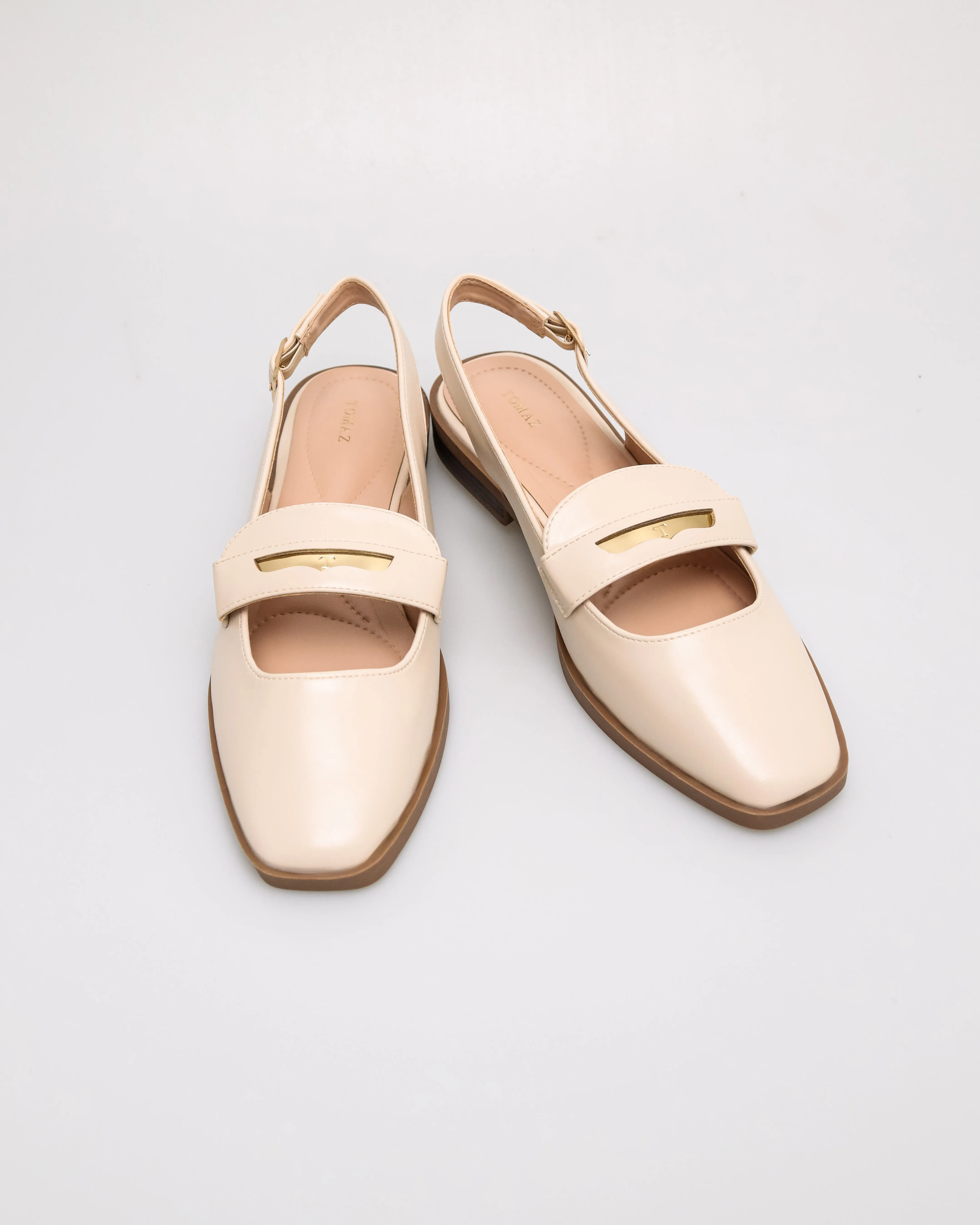 Tomaz NN483 Ladies Penny Slingback Flats