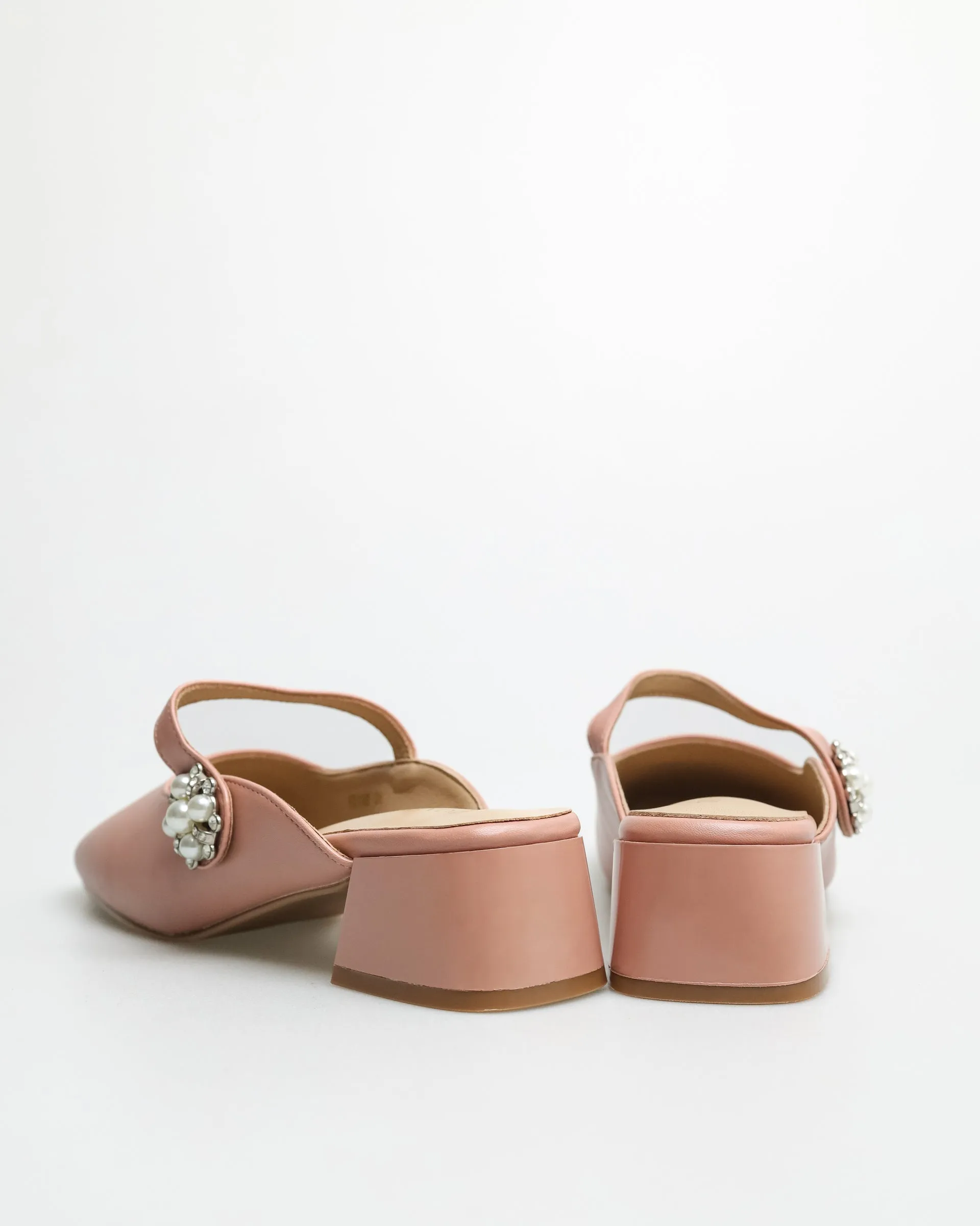 Tomaz YX110 Ladies Flower Gem Heels