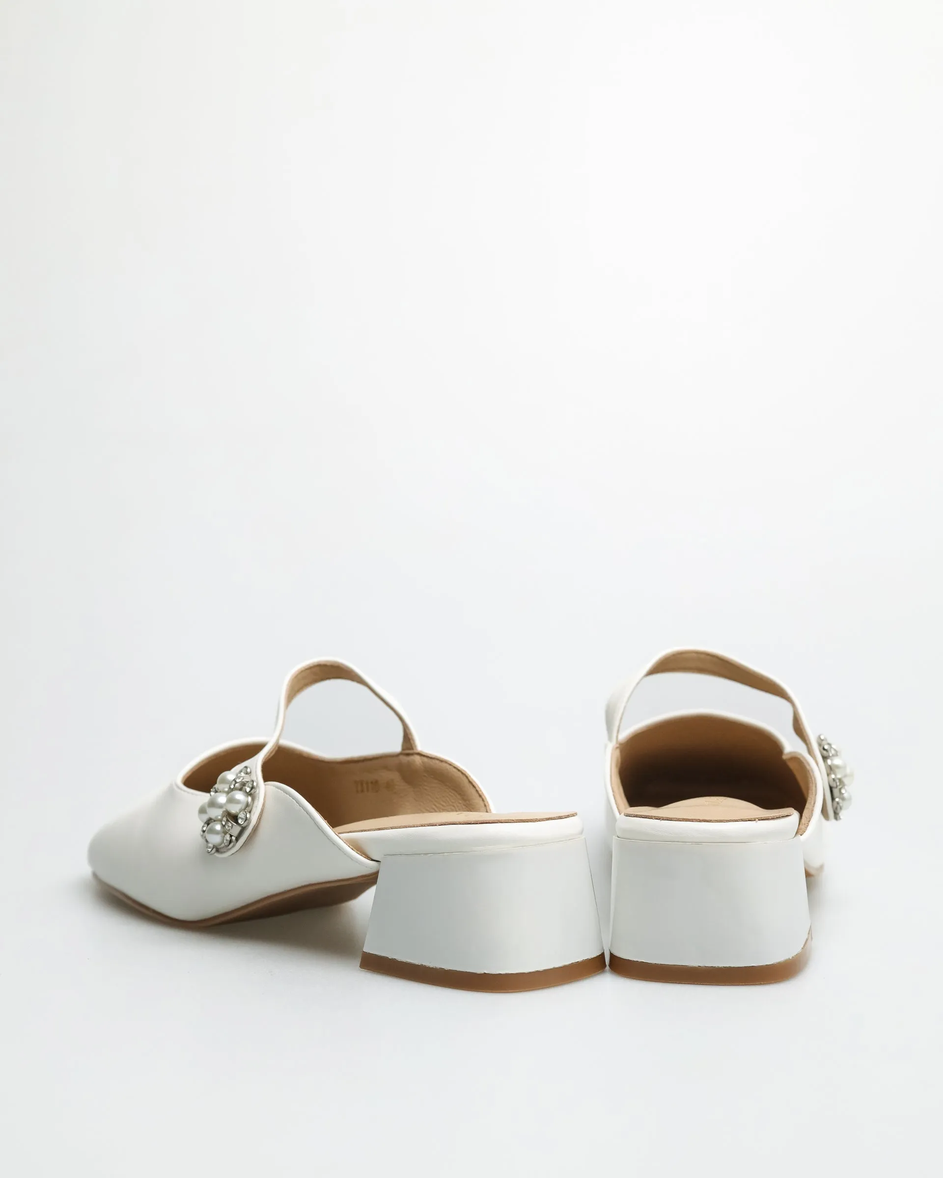 Tomaz YX110 Ladies Flower Gem Heels