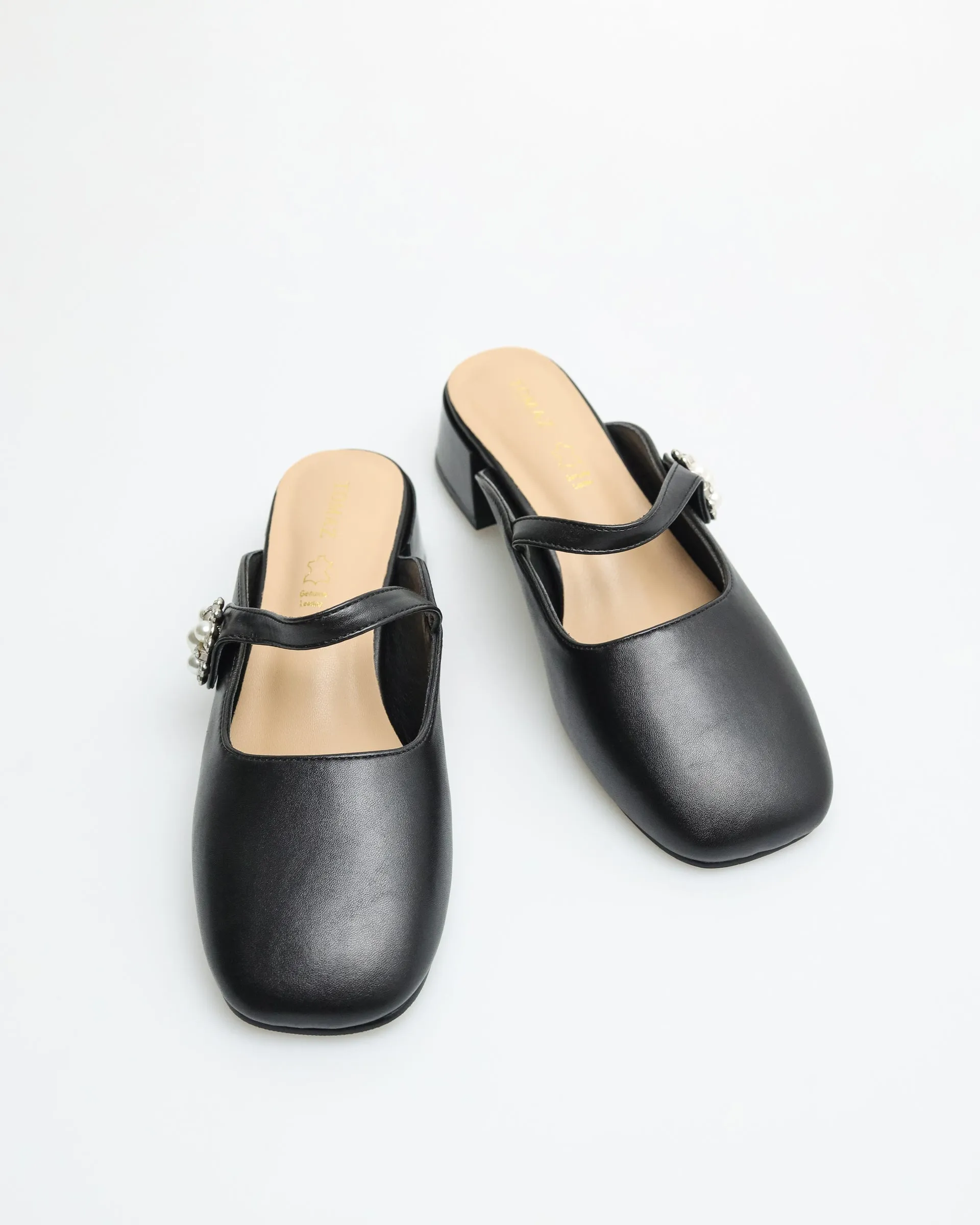 Tomaz YX110 Ladies Flower Gem Heels