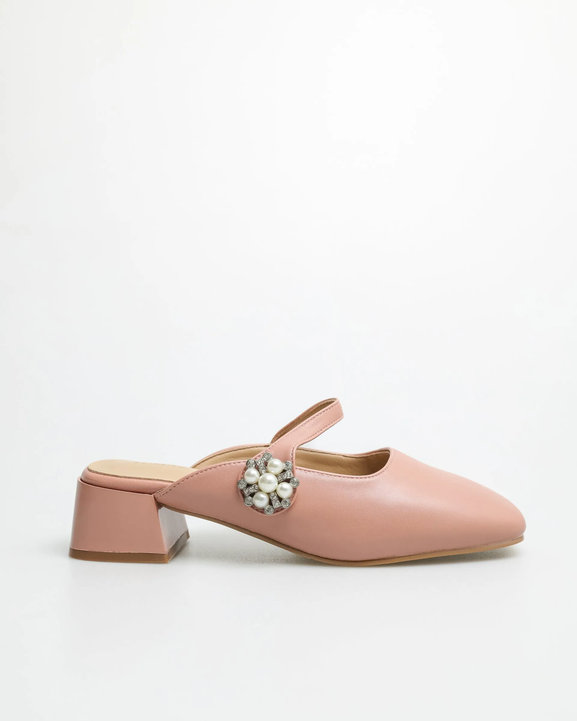 Tomaz YX110 Ladies Flower Gem Heels