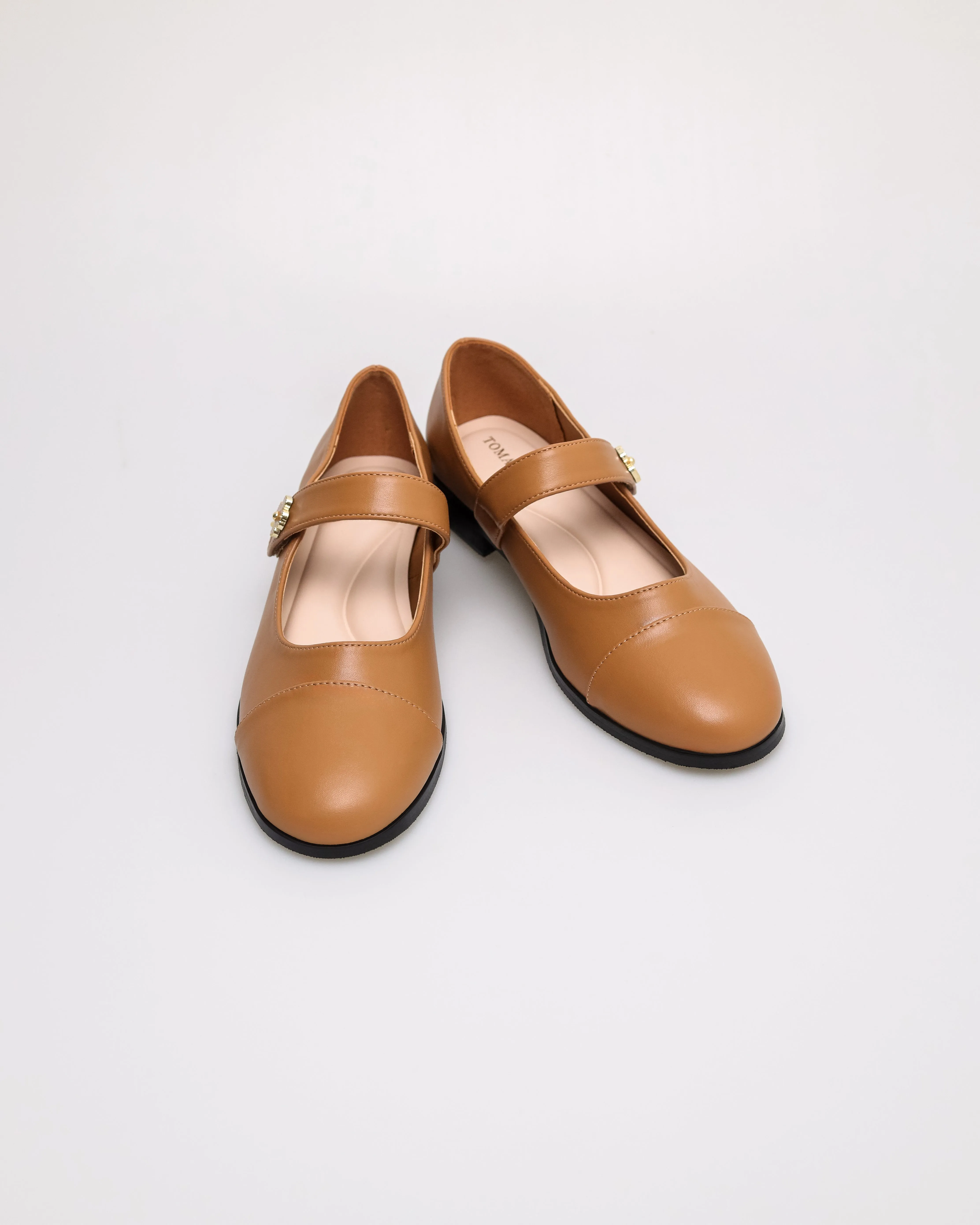 Tomaz YX215 Ladies Elegant Blossom Mary Janes