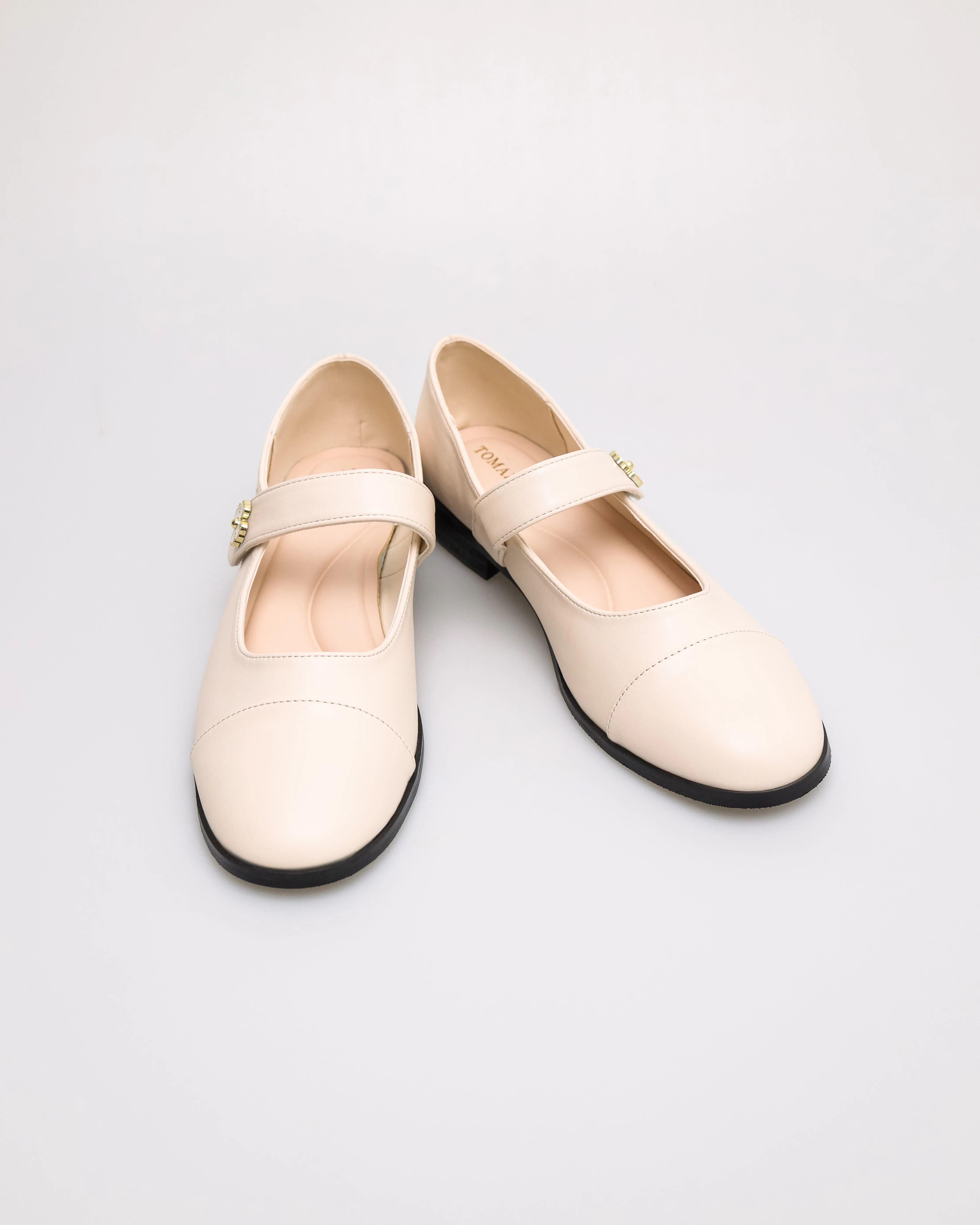 Tomaz YX215 Ladies Elegant Blossom Mary Janes