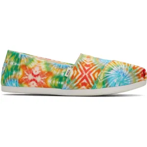 TOMS Alpargata Red 100% Cotton Female Slip On Ladies Shoes