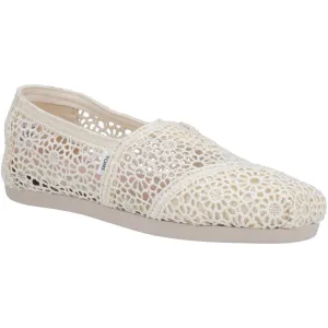 Toms Women's Alpargata Crochet Slip On Shoes