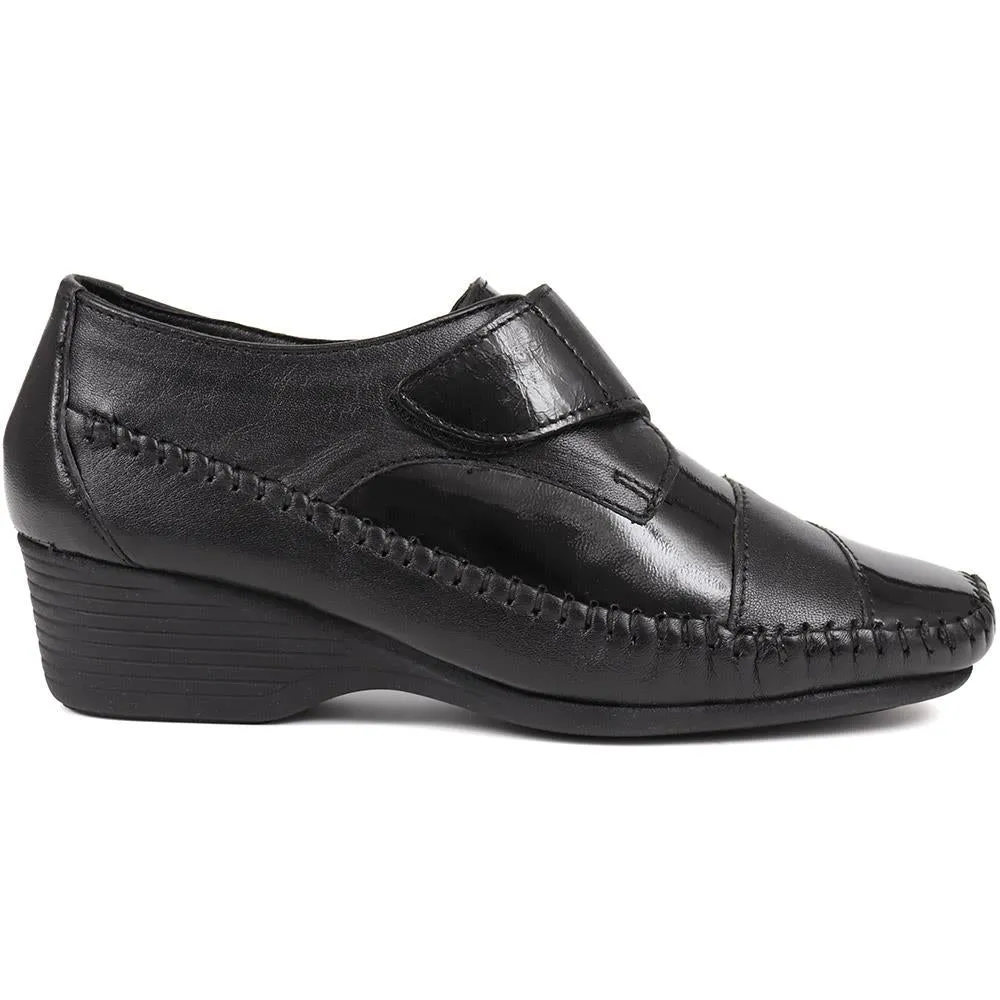 Touch-Fasten Monk Shoes - NAP38015 / 324 609