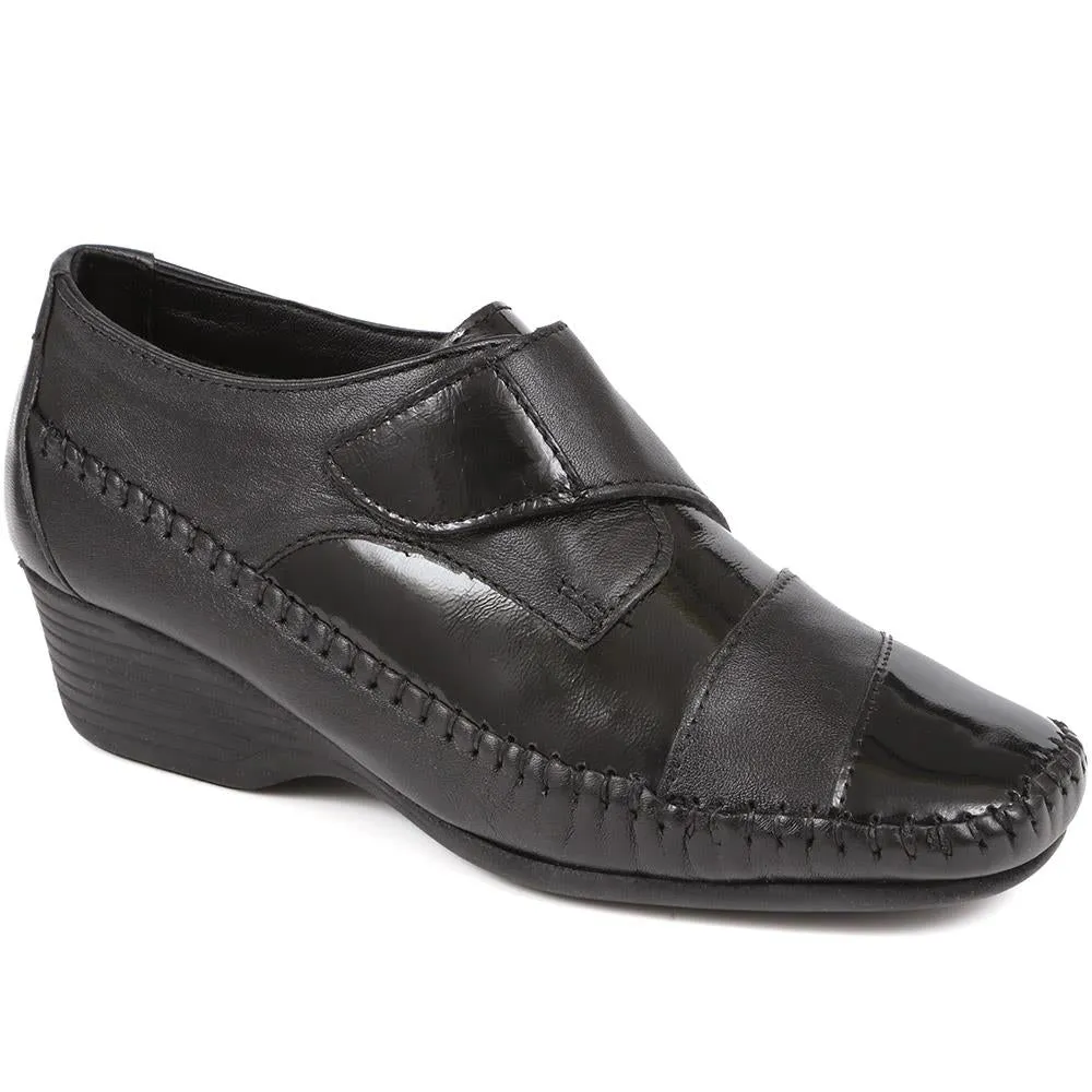 Touch-Fasten Monk Shoes - NAP38015 / 324 609