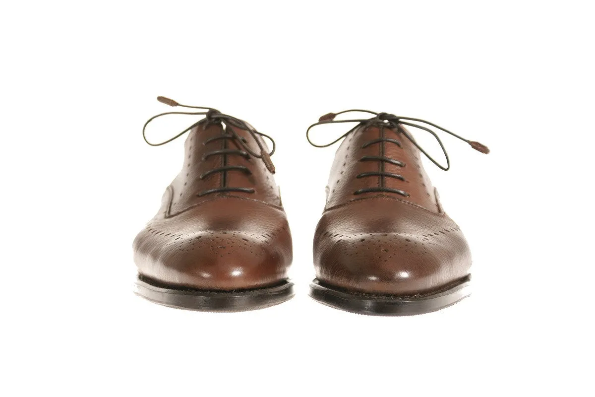 Treviso Deer Leather Oxford Shoes