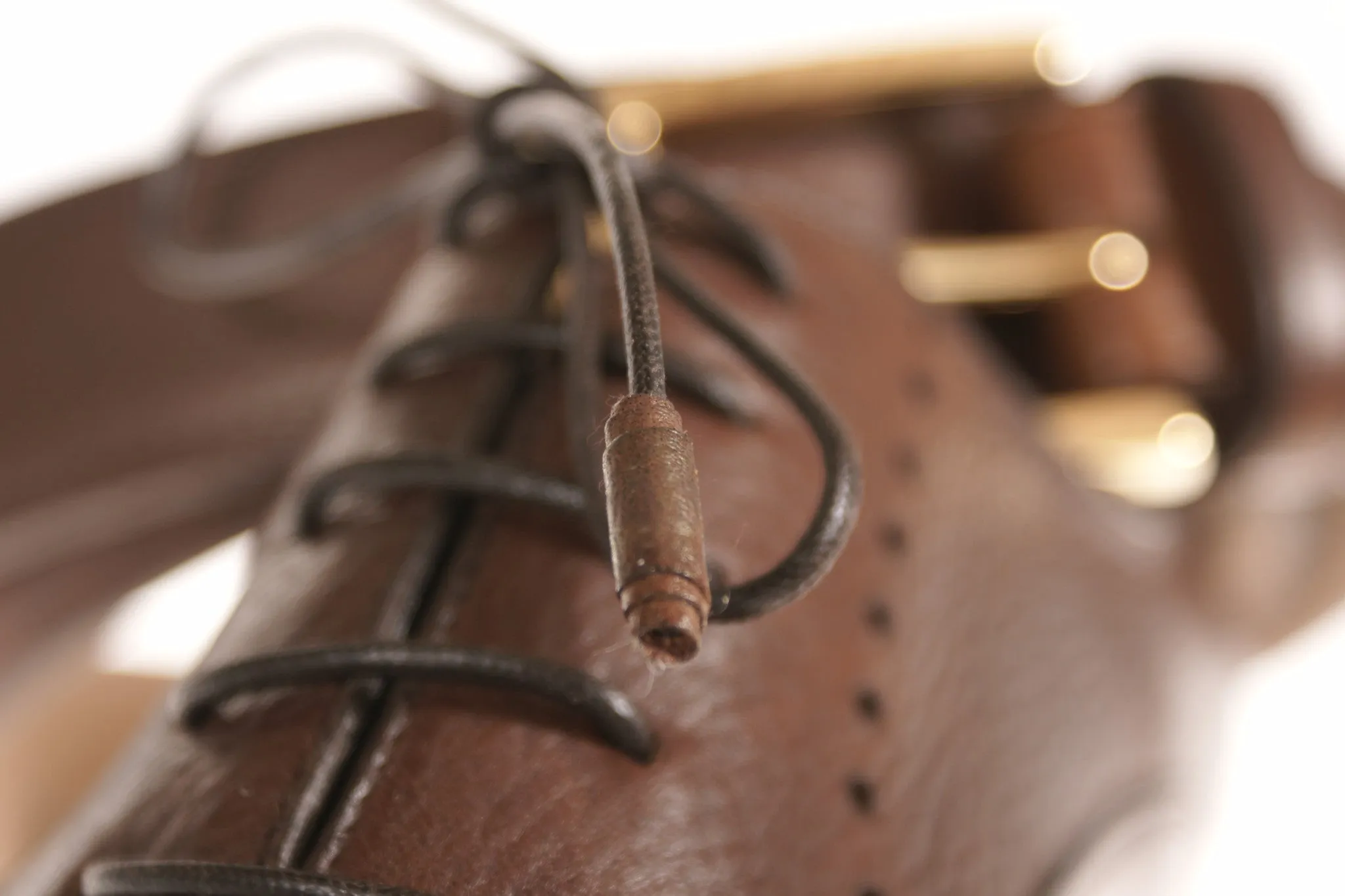 Treviso Deer Leather Oxford Shoes