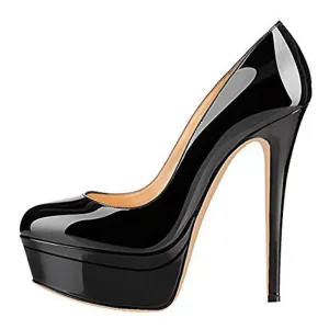 Tucomosi Women Platform Party Shoes Point Toe Stiletto