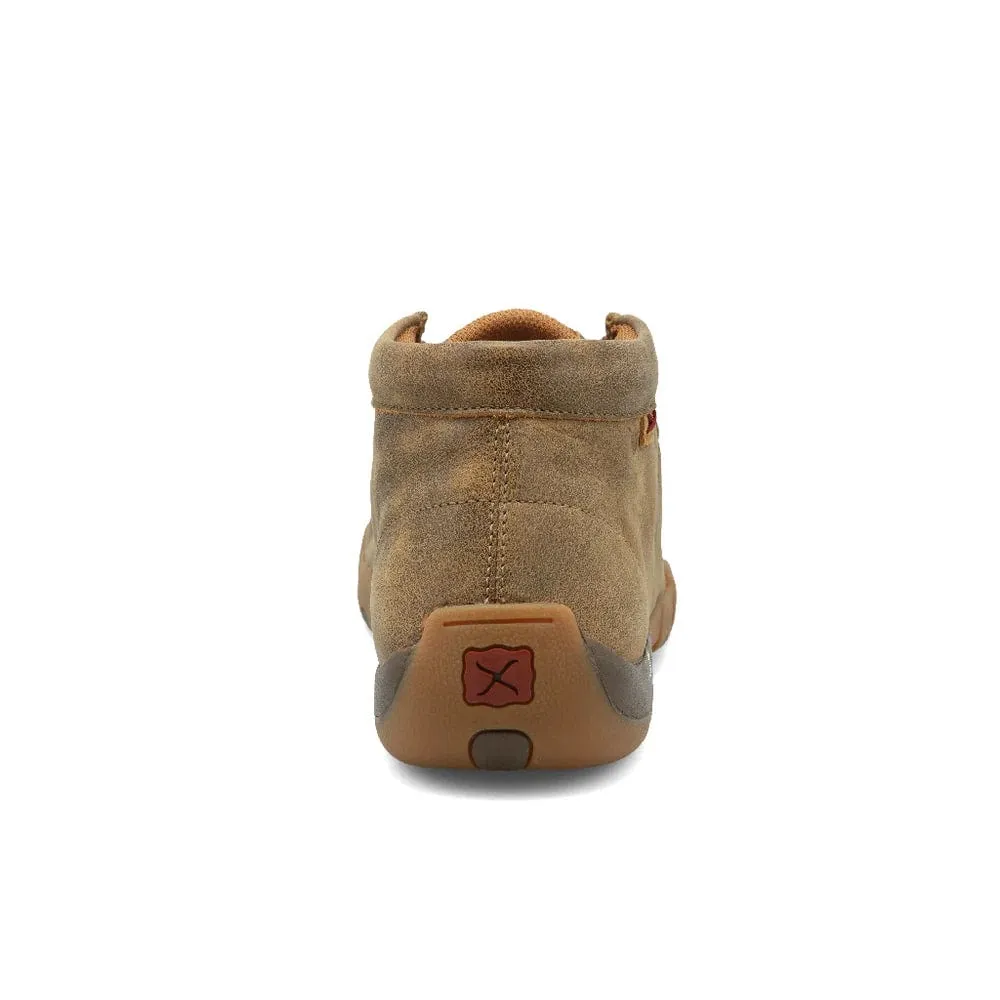 Twisted X Men's Bomber & Tan Chukka Driving Moc Shoe MDM0033