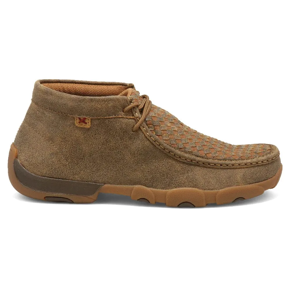 Twisted X Men's Bomber & Tan Chukka Driving Moc Shoe MDM0033